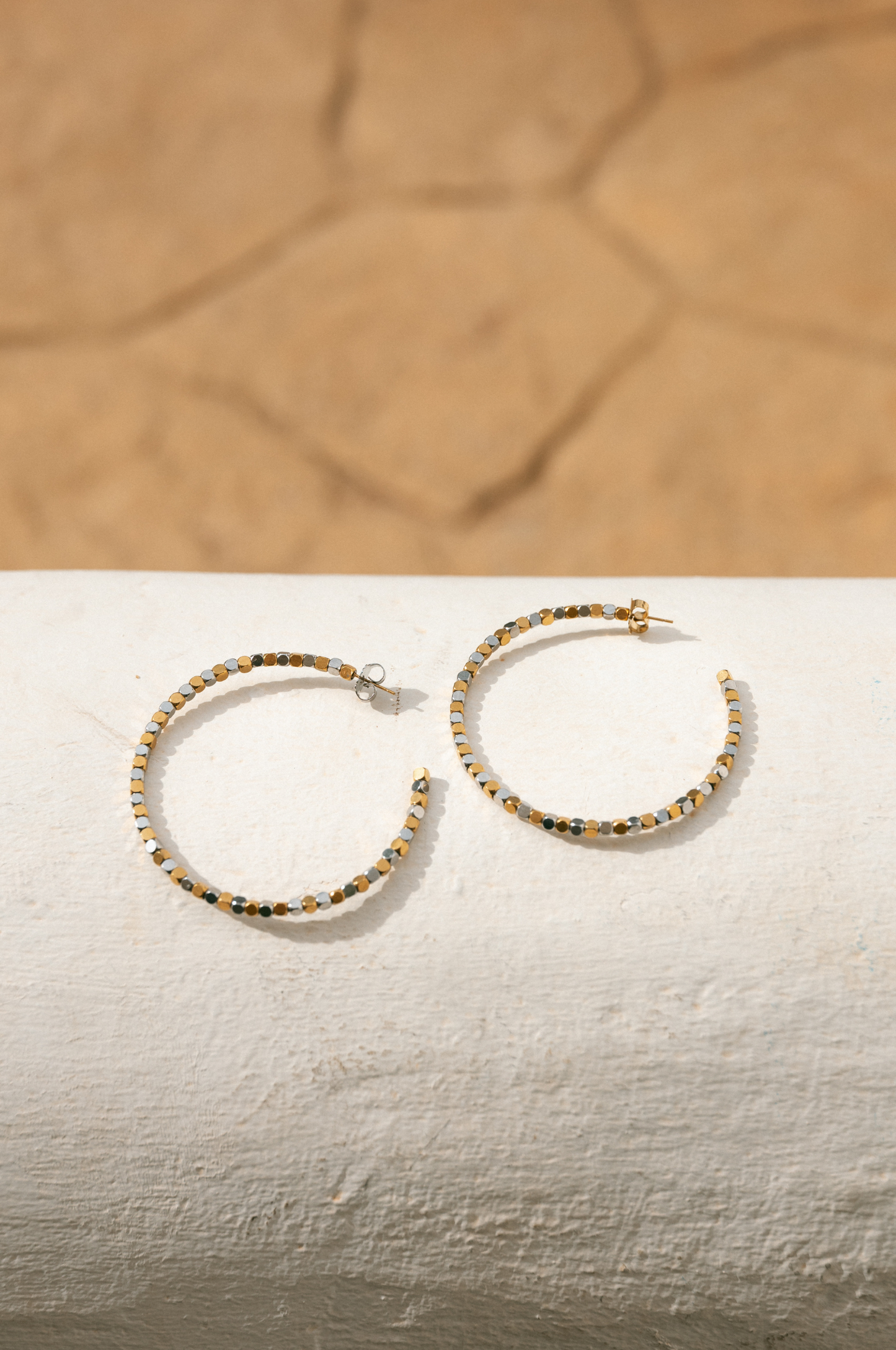 Hoops Earrings - Gold Silver