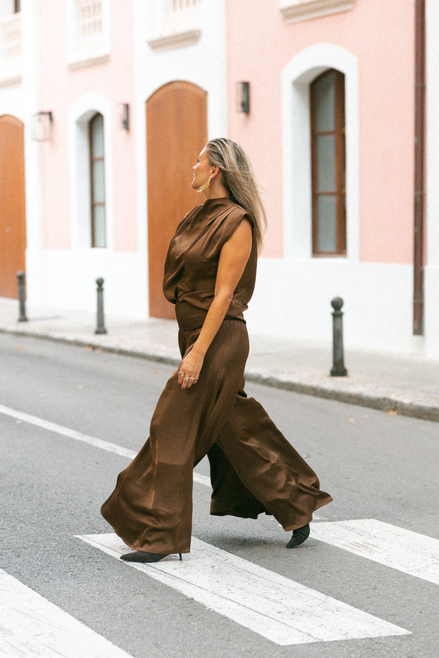 Cariño top I Dark brown