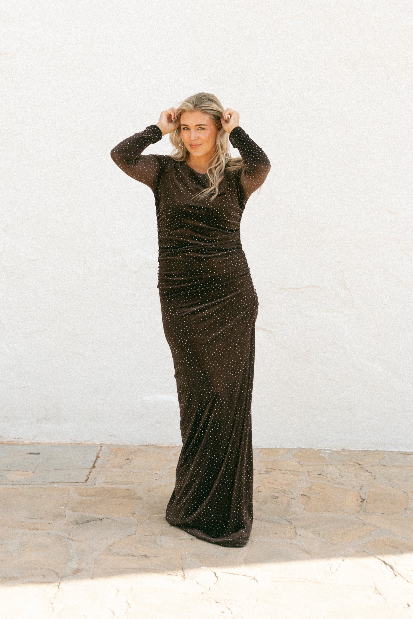 Fiesta dress | Brown