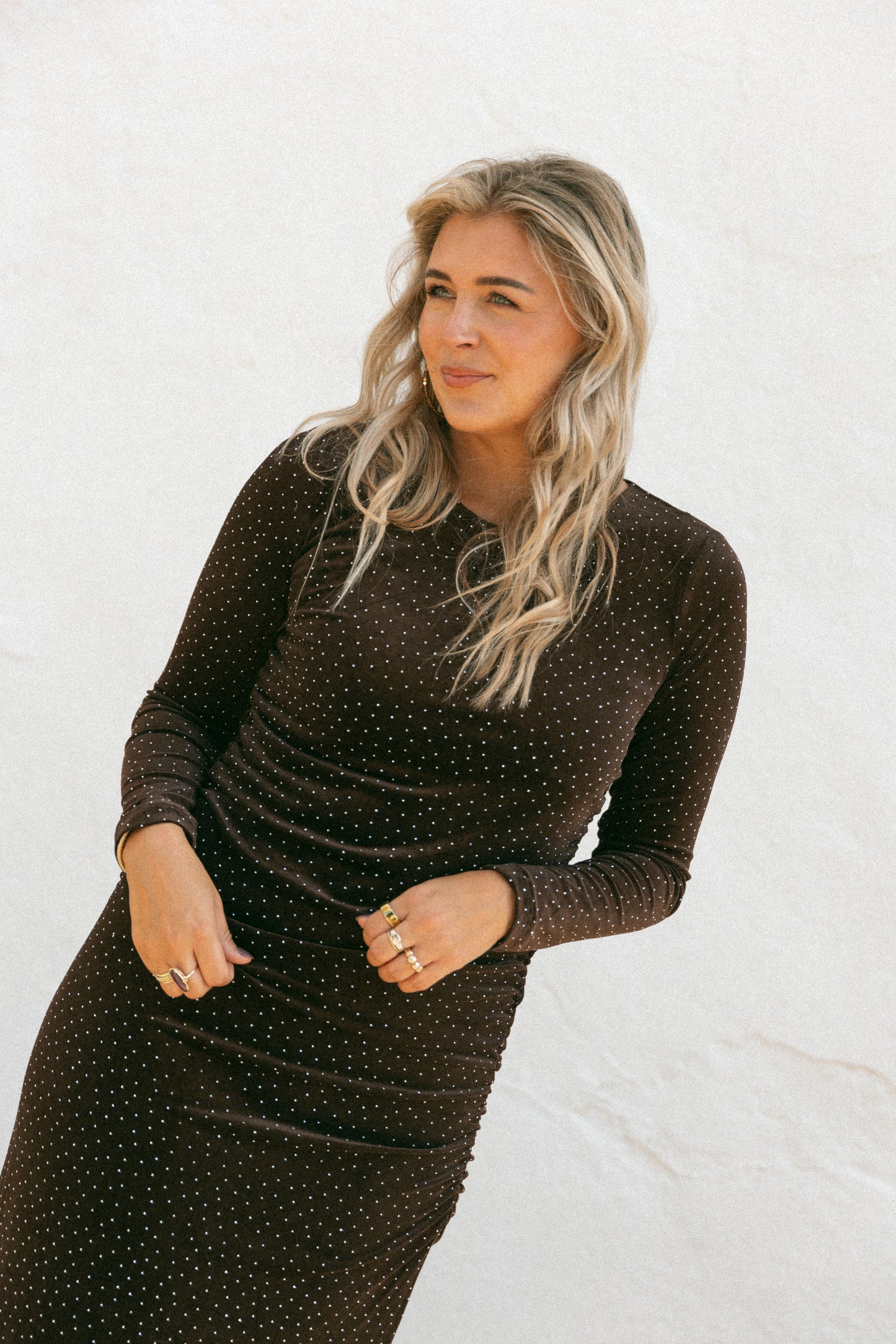 Fiesta dress | Brown